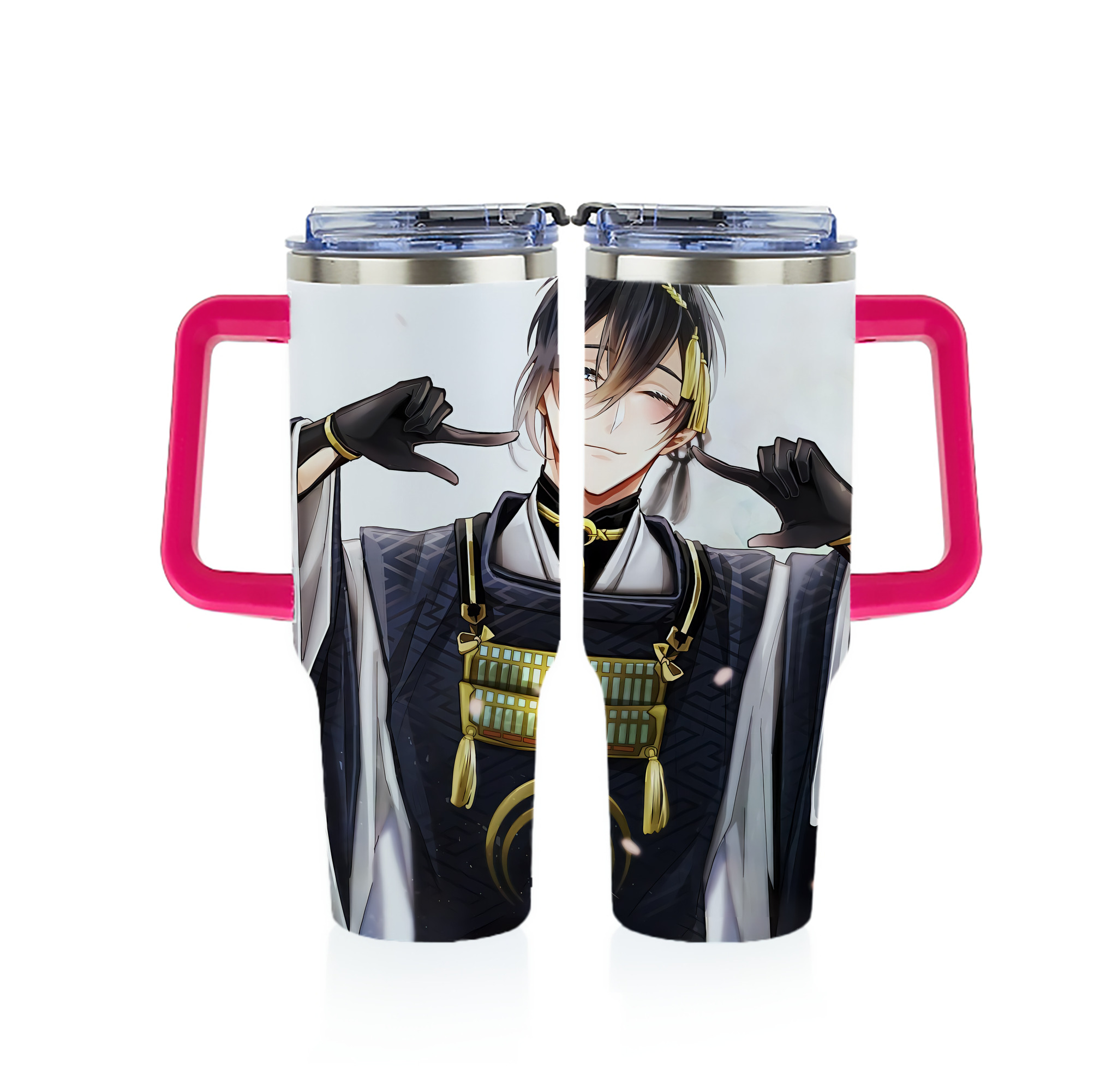 （画像用） 刀剣乱舞 Touken Ranbu 1200ｍLフルプリント車用タンブラー
